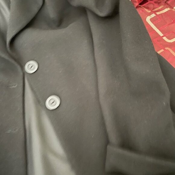 Woman’s Frascara Jacket  -  ¾  length black jacket - size 12 - Picture 4 of 6